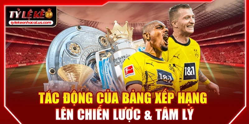 Tác động của bảng xếp hạng lên chiến lược & tâm lý